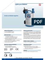 Bombas Agua Sumergidas Drenaje Centrifugas TOP GM