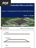 EEE 343 - Lecture 2 - Communication Protocols in Embedded Systems PDF