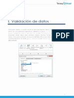 2.1 Validación de Datos PDF