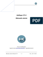 Manuale Utente - KalliopeCTI 4 PDF