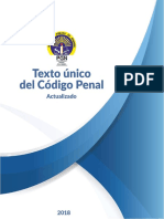 CODIGO PENAL Actualizado Versión 2018
