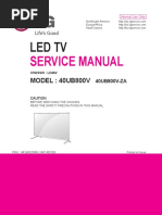 LG 40UB800V шасси LD48V