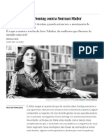 A Feminista Susan Sontag Contra Norman Mailer - Cultura - EL PAÍS Brasil