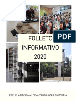 FOLLETO INFORMATIVO 2020