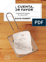 La Cuenta Por Favor La Gestion de Negocios de Restauracion David Rubert Boher PDF