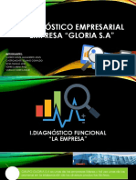 DIAGNÓSTICO EMPRESARIAL - Gloria - G03