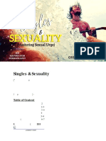 SINGLES AND SEXUALITY (Mastering Sexual Urges.