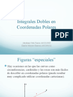 Integrales Dobles Con Coordenadas Polares