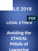 Handouts On Avoiding The Ethical Pitfalls of Lawyering Lawyering by Usec BalmesJuly 13 1030 1230AM