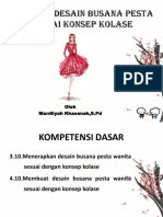 Desain Busana Pesta