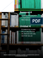 Elementos Clave en La Valuación de Proyectos Del Sector Salud