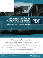 Maestría en Administración de empresas Universidad Nacional de Colombia - Sede Palmira