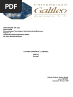 TAREA 1-FORMA JURIDICA DE LA EMPRESA 