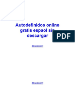Autodefinidos Online Gratis Espaol Sin Descargar