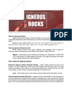 Igneous Rocks