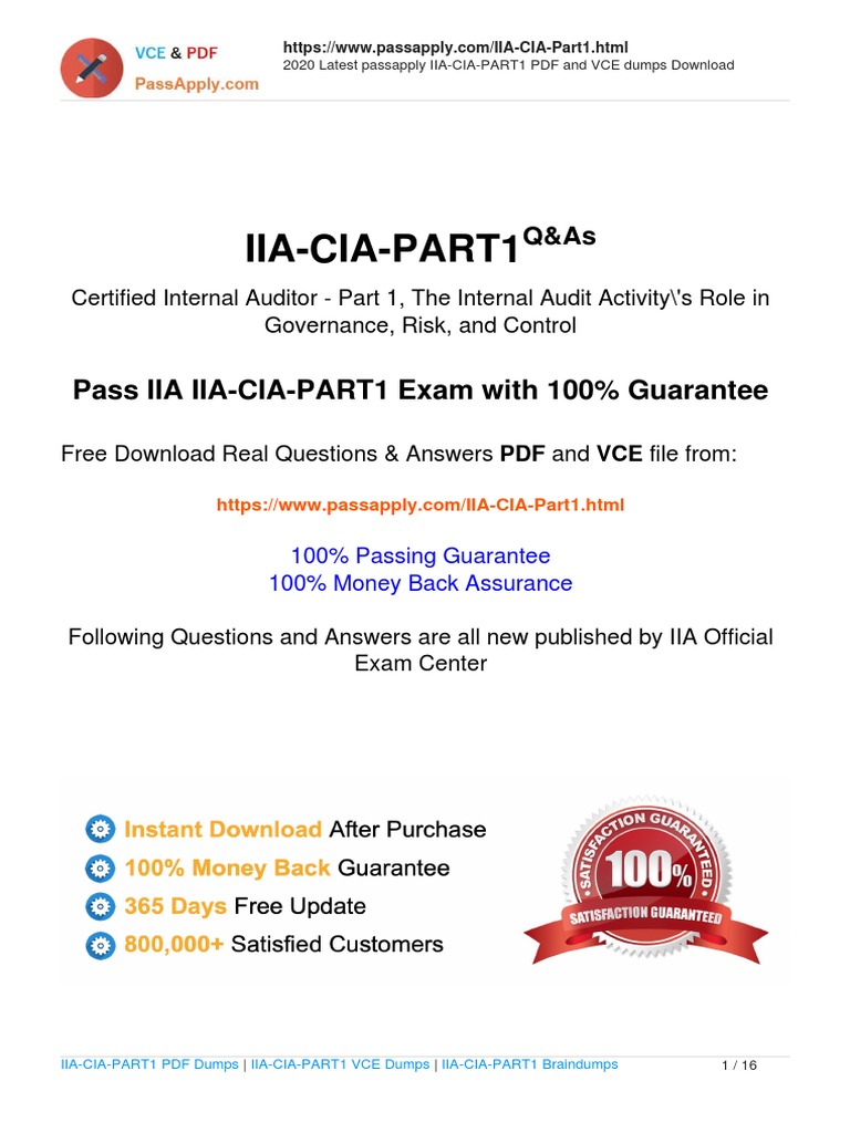 IIA-CIA-Part2 Buch
