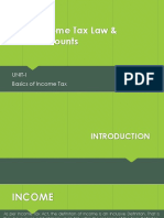 Income Tax Basics & Components