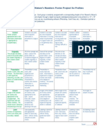 Poster Project Grading Rubric Prelims MMW