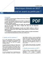 Briefing Mix Électrique Chinois en 2017