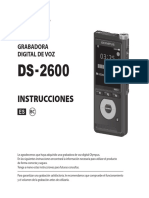 DS-2600 Manual Es