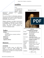 Benjamin Franklin - Wikipédia, A Enciclopédia Livre