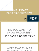 Simple Past vs Past Progressive