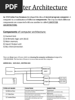 Computer Architecture