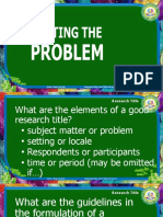 06 Stating The Problem-Title