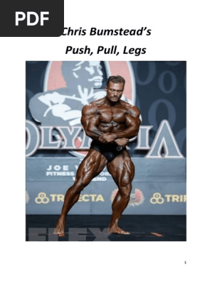 Chris Bumstead Ppl Recreation Human Body