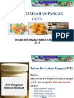 untuk Dokumen Bahan Tambahan Pangan (BTP