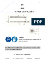 Analyses Huiles Support