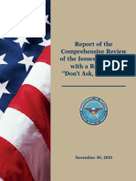 DoD Report on DADT