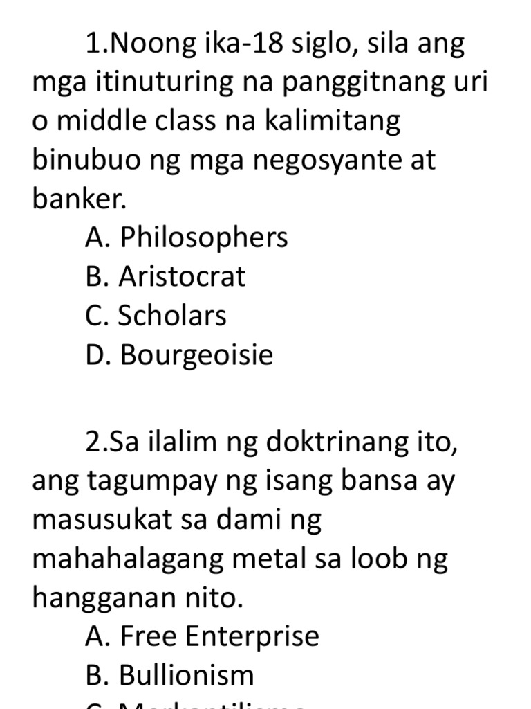 3rd Unit Test | PDF