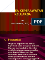 Diagnosa Keperawatan Keluarga