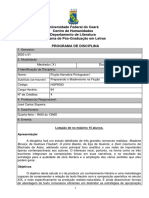 Programa de Disciplina - Ficção Narrativa Portuguesa I 2020 S01
