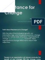 Resistance For Change