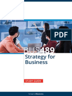 BUS489 Strategy For Business