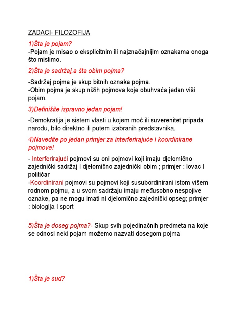 Filozofija | PDF