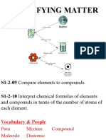classifying matter