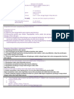 SCB MS Lesson Plan KELAS 9 2018 - ALAM SEBAGAI BAGIAN HIDUP MANUSIA - SEMESTER 1