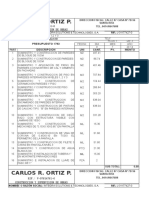 PRESUPUESTO DE ARQUITECTURA DE NIVELES 1,2,3