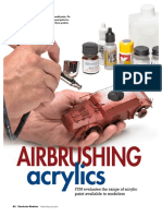 Airbrushing Acrylics