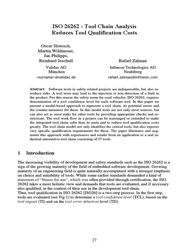 DEDUCTIVE AND INDUCTIVE ANALYSIS ISO 26262 intelligence overview
