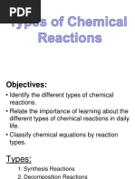 Types of Chemical Reactions Explained | PDF | Chemical Reactions ...
