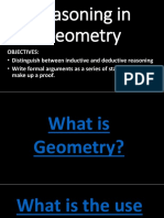 Lesson 4 Reasoning in Geometry
