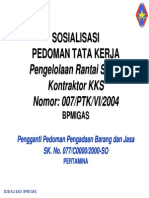 Bahan Sosialisasi KPTS 007