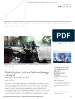 The Philippines' National Defense Strategy