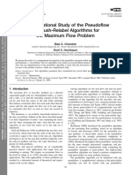 A Computational Study of The Pseudoflow and Push-Relabel Algorithms For The Maximum Flow Problem PDF