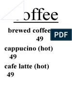Coffee Basic