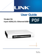 TD-8841TB User Guide